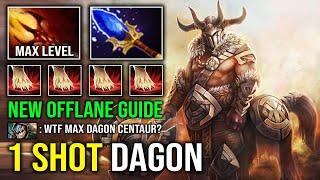 NEW OFFLANE CENTAUR GUIDE Dagon + Aghanim 1 Shot Double Edge Instant Delete Everyone Dota 2