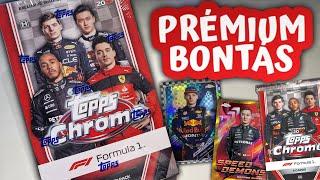 Topps Formula 1 Chrome 2022 LITE Doboz | Bontás