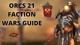 RAID: Orcs 21 Guide!! #Raid #RaidRPG #Raidshadowlegends