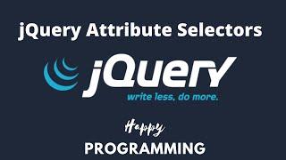 jQuery Tutorial - Attribute Selector
