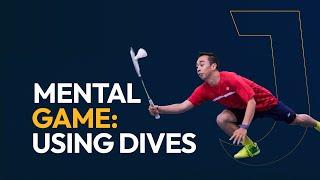 Using BADMINTON DIVES to BREAK Your Opponent | Badminton Strategy