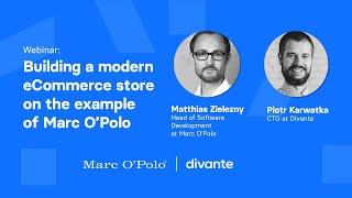 Building a modern eCommerce store on the example of Marc O’Polo | Interview with Matthias Zielezny