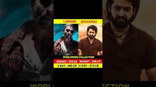 Devara Box office collection 6th Day | Devara vs Jawan 6th Day Collection comparison