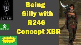 Skyrim (mods) - Porthos, Hope and Crom - Being Silly with R246 Concept XBR