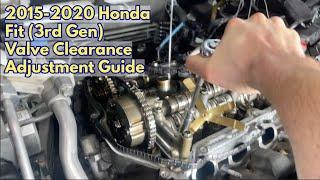 Honda Fit Valve Clearance Adjustment