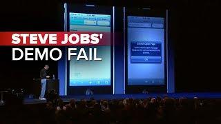 Steve Jobs' demo fail (CNET News)