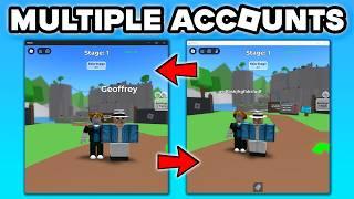 Play on Multiple Roblox Account At The Same Time - 2 Accounts on 1 PC