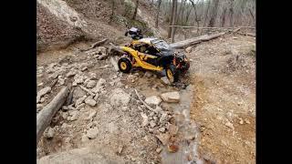 Testing the 2020 Can-Am Maverick X3 X RC Turbo RR at Choccolocco Mountain.