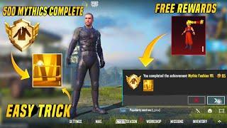 How To Complete Mythic Fashion ( 500 ) Mythics | Get Free Ultimate Name Tag | PUBGM