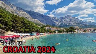 Chorwacja Sezon 2024 "Jedziemy na Bałkany" Croatia Makarska Brela Baśka Voda ...