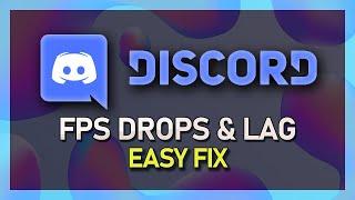 Fix FPS Drops & Lag While Streaming on Discord