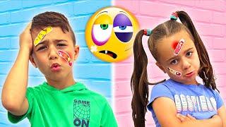 Matteo and Gabriella Compilation About Helping One Another | DeeDee Funny Videos For Kids