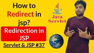 How to redirect from one page to another in jsp   | Redirection in jsp | hindi | servlet #37