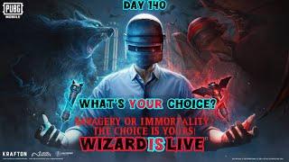 Vampire Or Werewolf Your Choice? Day140 | #BGMI #Pubg #WizardisLive #Live