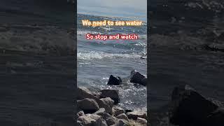 Humans need to see water #water #beach #waves