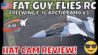 FREEWING F-16 70MM ARCTIC CAMO V3 REVIEW by FGFRC #aviation #rc