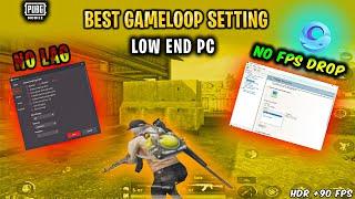 Gameloop Lag Fix 2024 | Best Settings for Gameloop | PUBG Mobile Emulator Lag Fix LOW END PC