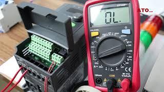 VFD relay output settings/auxiliary functions/feedback signal