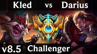 KLED vs DARIUS (TOP) /// EUW Challenger /// Patch 8.5