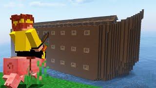 I Trapped Every Minecraft Mobs in a noah's ark!