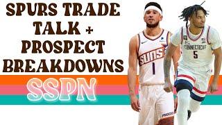 Spurs Trade Talk | Stephon Castle + Rob Dillingham Prospect Breakdowns | SSPN Live