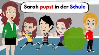 Sarah farts at school  | Learn German