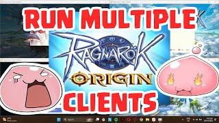 [RagnarokOrigin] PART 1: How to run MULTIPLE Ragnarok Origin Clients on PC?