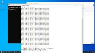 How to Save PING results automatically to a text file using CMD