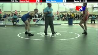 University Nat`ls FS  79 KG / 174 lbs: Conrad Polz vs. Tyler Koehn