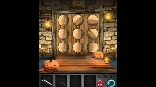 100 Floors Seasons Tower Level 4 Halloween! Walkthrough / Solution! Apple and Android!