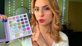 ASMR Doing Your Makeup NO TALKING  Layered Sounds Personal Attention For SLEEP 
