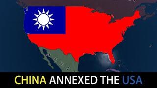 WW2 but China annexed the United States of America | Hoi4 Timelapse