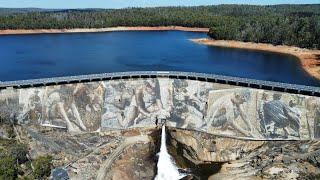 WELLINGTON DAM || WORLD’S BIGGEST MURAL (Wall Art) || 27/12/2024 ||