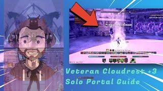 Eso-Veteran Cloudrest +3 Solo Portal Guide @nunitv74