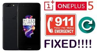 OnePlus 5 emergency 911 reboot bug FIXED!!!