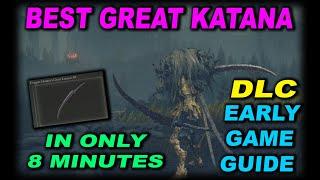 DRAGON HUNTER'S GREAT KATANA LOCATION GUIDE ELDEN RING DLC WHERE TO GET DRAGONWOUND SLASH ASH OF WAR