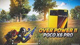 OVER POWER - POCO X6 PRO(SMOOTH + 90 FPS ) |3 FINGER BGMI GAMEPLAY - BGMI /  PUBGMOBILE