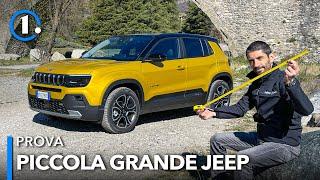 Jeep Avenger BENZINA, come va e quanto consuma ️ (da 23.000 euro)