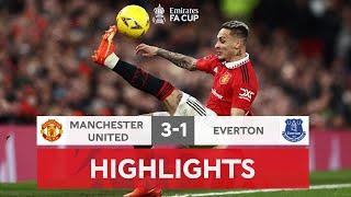 Rashford Sends United Through | Manchester United 3-1 Everton | Emirates FA Cup 2022-23