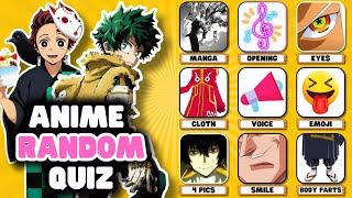 45 Anime Random Quiz ️ | The Ultimate Anime Quiz  ARE YOU READY? 