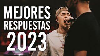 Las MEJORES RESPUESTAS del AÑO 2023 | Batallas De Gallos (Freestyle Rap)