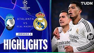 HIGHLIGHTS - Atalanta vs Real Madrid | UEFA Champions League 24/25 | TUDN