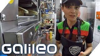 So hart ist der Job in einem Fastfood Restaurant | Galileo | ProSieben