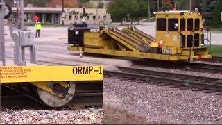 How a Railroad Replaces Ties: Every Machine Shown