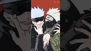 Gojo satoru x Kakashi hatake | Naruto | | Jujutsu kaisen | #anime #shorts #ytshorts #kakashi #gojo