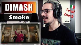 DIMASH "Smoke" // REACTION & ANALYSIS by Vocal Coach