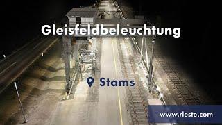 RIESTE Referenz Stams Gleisfeld