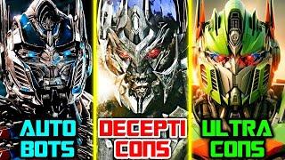 13 Types And Factions Of Transformers - Explained