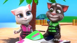 The Cool Ride | Talking Tom Shorts | Cartoons for Kids | WildBrain Toons
