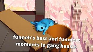 funneh's best and funniest moments in gang beasts